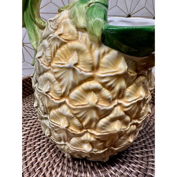 Vintage Pineapple Pitcher by Ceramica Stefani | Made in Italy - Picture 2 of 9